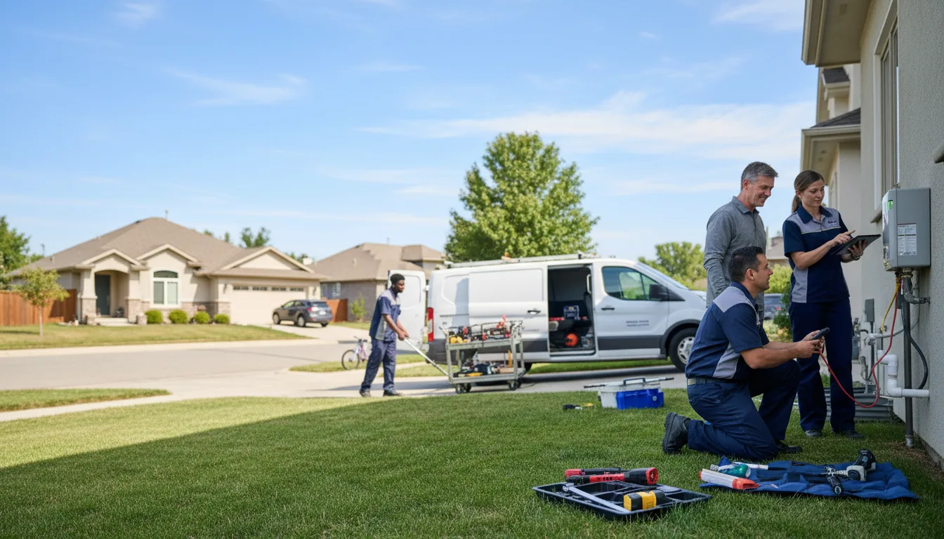 Tankless water heater service in Oneco, CT